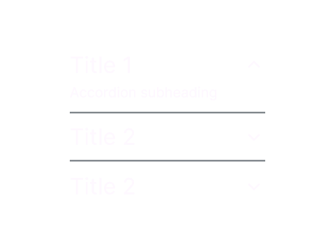 Accordion component
