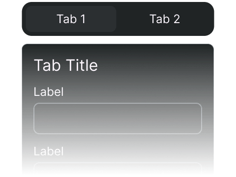 Tabs component